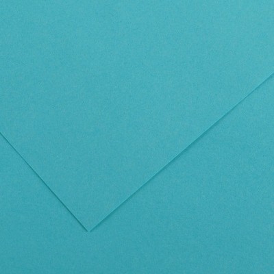 25 Pack - Canson Colorline Sheet 8.5''X11''-Turquoise Blue - 5A0036C3-1H7B4