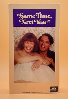 Same Time, Next Year VHS 1978, 1993 Alan Alda **Buy 2 Get 1 Free**