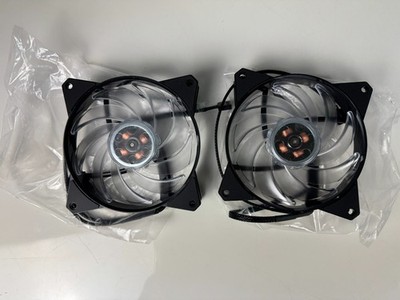 2x Cooler Master 120mm RGB Lüfter | MasterFan Pro | PWM | wie neu