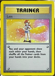 Lass 075/102 Base Set Trainer