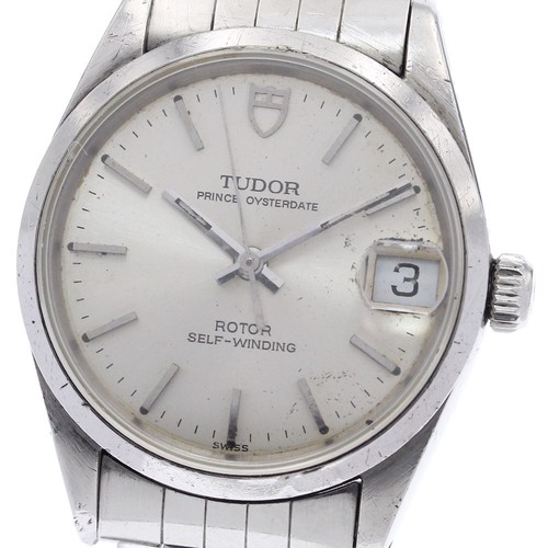 TUDOR Prince Oyster Date 72000 Silver Dial Automatic Boy's Watch_949606