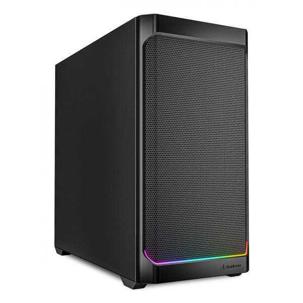 Sharkoon Nero Case Mk4 Rgb Strip Micro Torre Micro Atx Mini-Itx Rgb Case Mk4 Rgb Strip Micro Torre Micro Atx Mini-Itx Rgb - Immagine 3