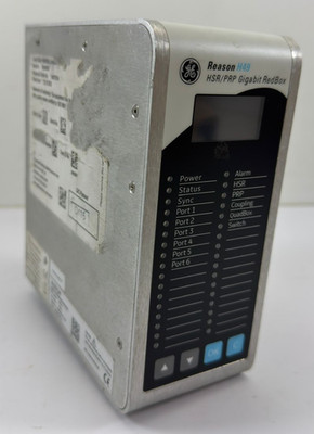 GE REASON H49 HSR/PRP GIGABIT REDBOX SWITCH DSAGILEH49BBBBBB00000B