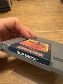Gun.Smoke (Nintendo NES, 1988) Gun Smoke rare authentic video game cart only
