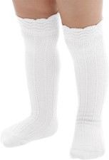 Baby Girls Knee High Socks Ruffle Socks Newborn/Infant/Baby/Toddler Tube Long