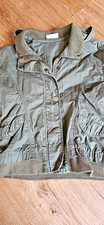 Jugendliche Jacke kurz grün Baumwolle Gr. 18...