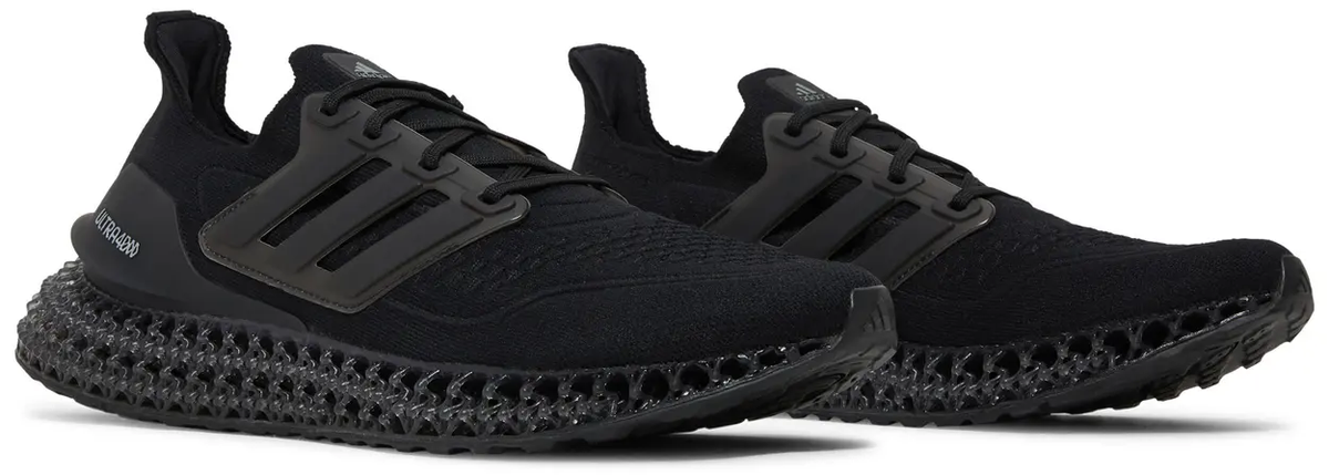 adidas 4D Sneakers FWD Performance Trainers Black Running Shoes