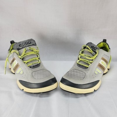 ECCO Biom Natural Motion Men's Sneakers Gray Neon Green Athletic