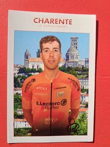 -CYCLISME      C P     CEDRIC     BESSAGUET       TOP     16      SIGNéE - Photo 1/1