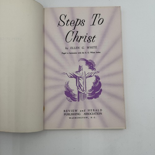 Vintage 1956 Steps to Christ Ellen G. White Christian Softcover Review & Herald - Bild 7 von 11