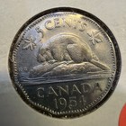 1954 Canada 5 Cent Coin F10063 — photo 1
