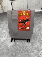 Wrath of the Black Manta NES Nintendo Cartridge Taito 1990 Action Ninja Game