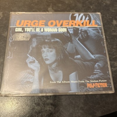 Urge Overkill - Girl, You'll Be A Woman Soon -  3 Track CD Single 1994 