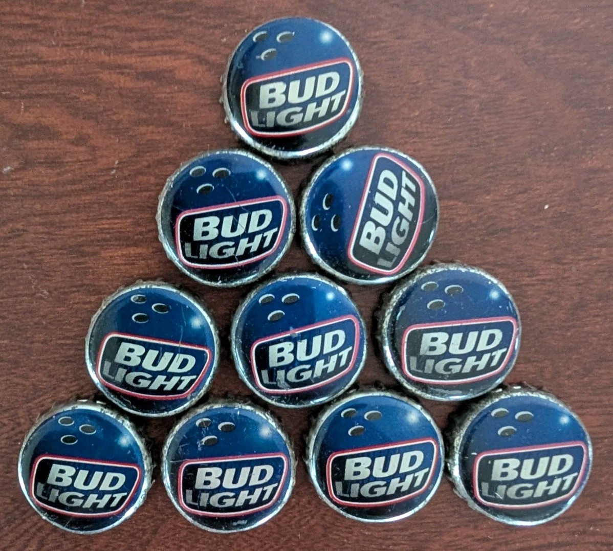 USA製！90's VINTAGE BudLight CAP Budweiser Vintage 90's Bud Light Bowling Ball Beer Bottle Caps (10) | eBay