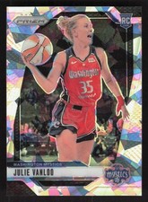 2024 Panini Prizm WNBA #42 Julie Vanloo Ice Prizms