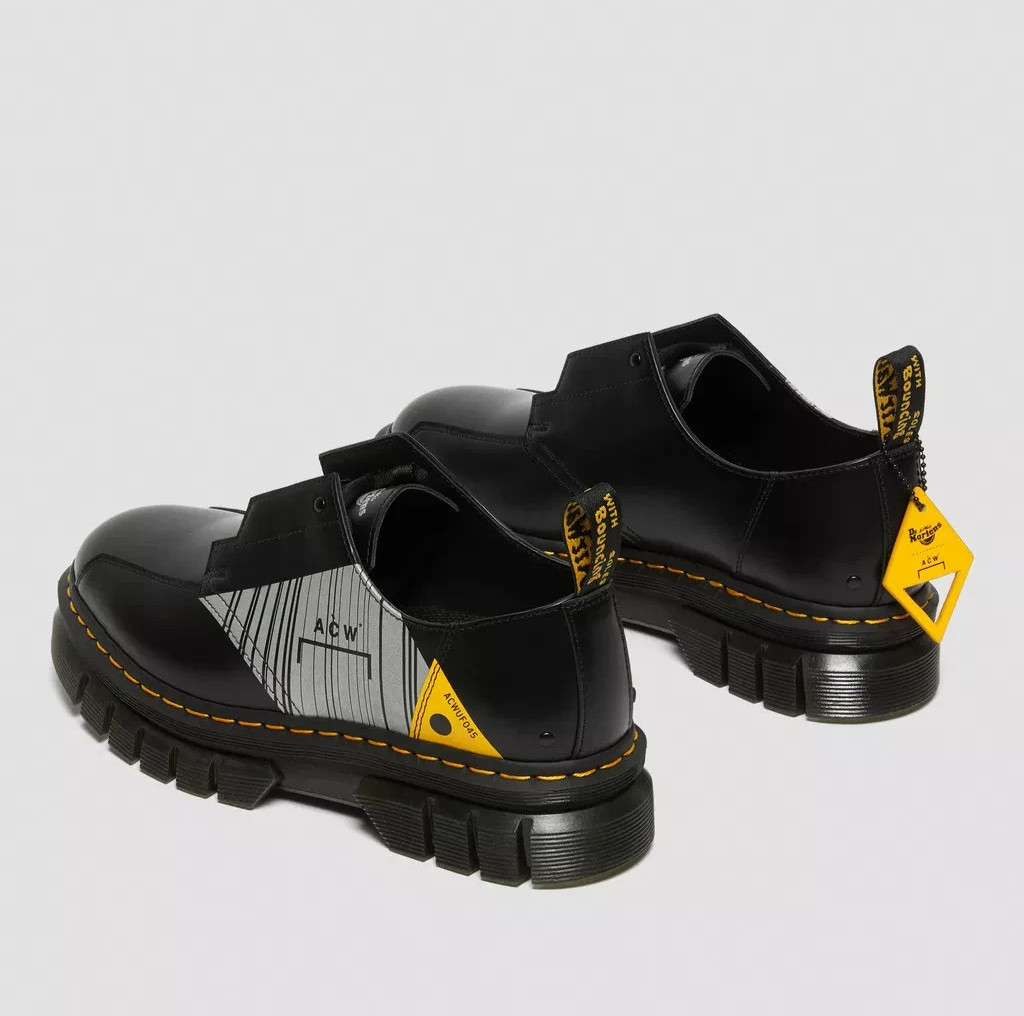 $260 NIB Dr. Martens Rikard x A Cold Wall Women's US 9 Leather Platform Shoes image 6