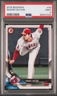 Shohei Ohtani Rookie PSA 9 - 2018 Bowman Los Angeles Angels L.A. Dodgers