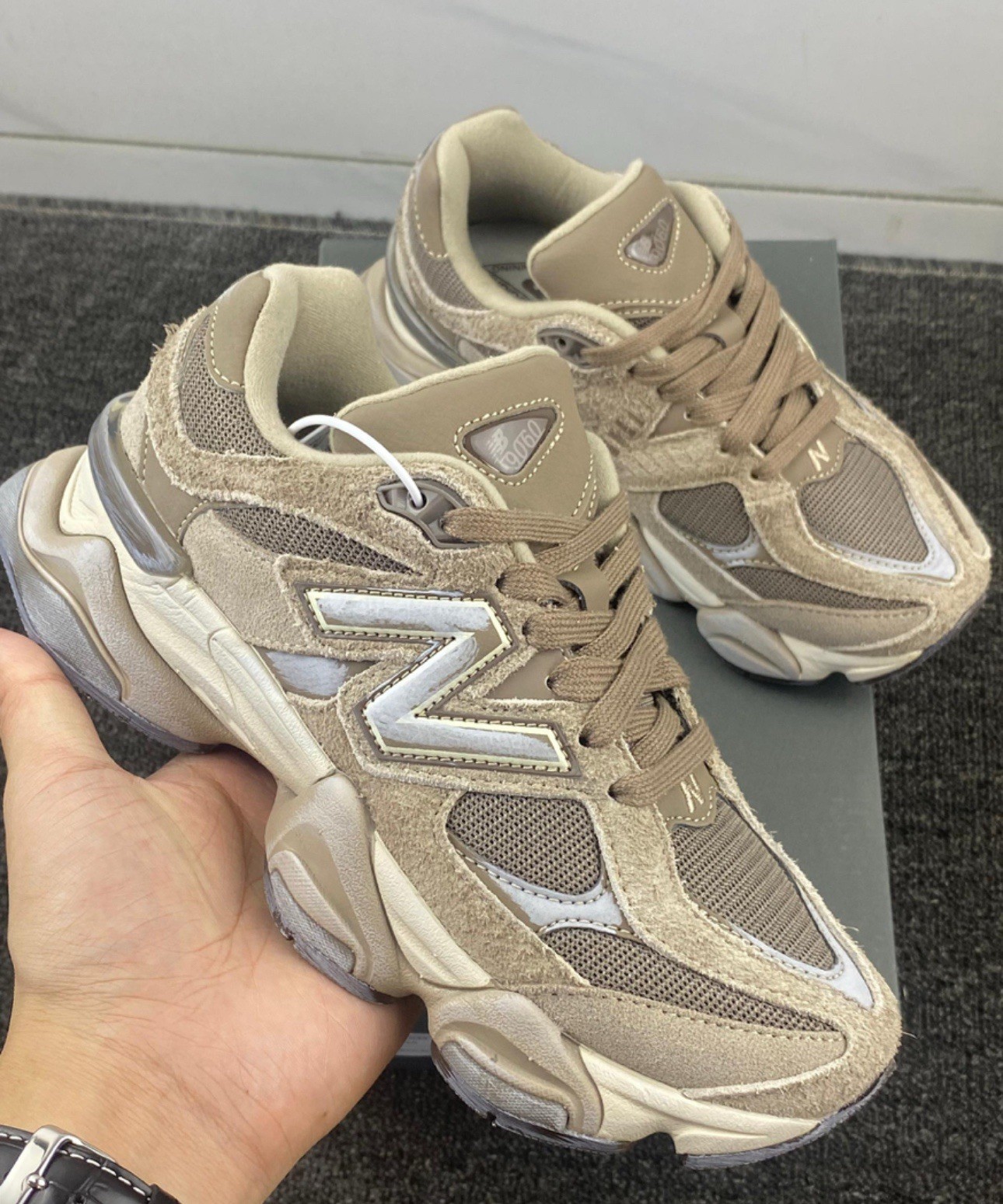 - New Balance 9060 Mushroom