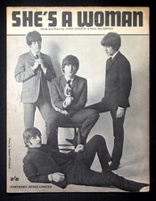 BEATLES Sheet Music SHE'S A WOMAN Northern Songs Limited &copy;1964
