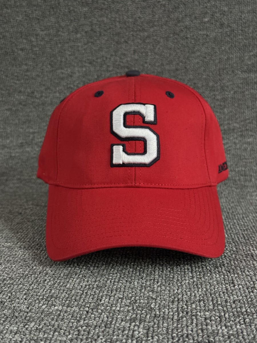 American Needle Stanford Cardinal Dad Hat Strapback Red One Size NCAA
