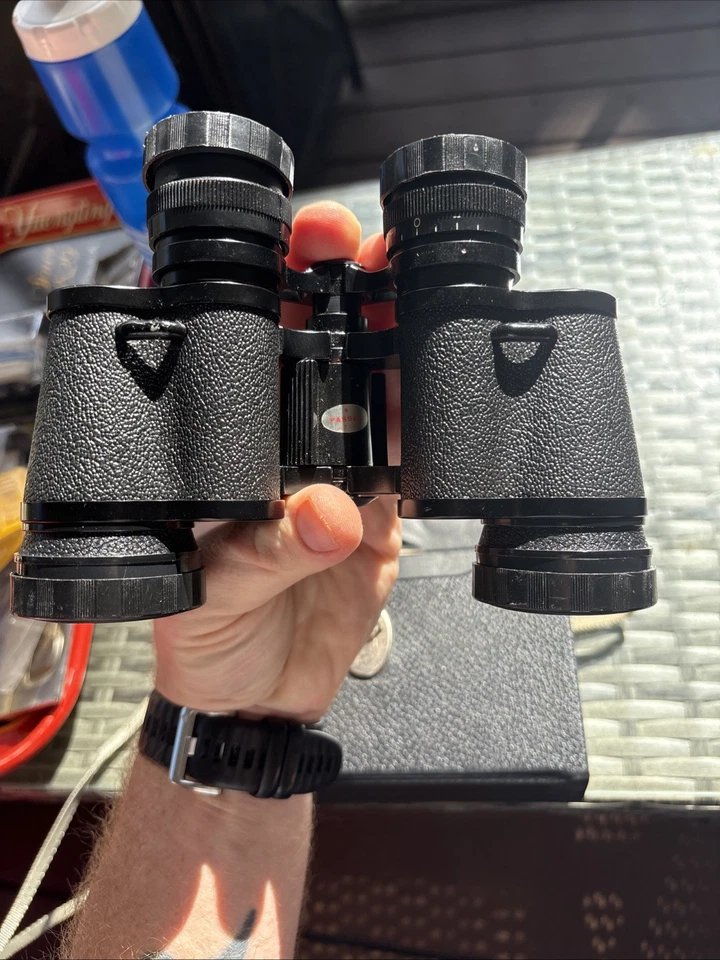 Vintage Binolux 7x35 Extra Wide Angle Binoculars With Case | 578ft @ 1000yds - Image 2 of 3