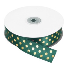 Grosgrain Ribbons 50 Yards 1 Inch Dark Green Ribbon Bow Decoration