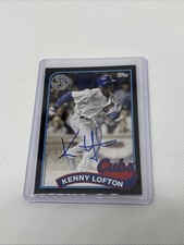 2024 Topps Series 2 - 1989 Topps Baseball Autographs Black #89BA-KL Kenny Lofton