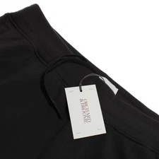 Orchard & Broome NWT Canal Joggers / Sweatpants Size L in Black Cotton Blend