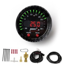 30-0306 X-series Turbo Boost Pressure Display Gauge 52mm 2-116th 30inhg