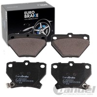 Eurobrake BremsbelÄGe Satz Hinterachse Passend FÜR Toyota Celica Corolla Prius
