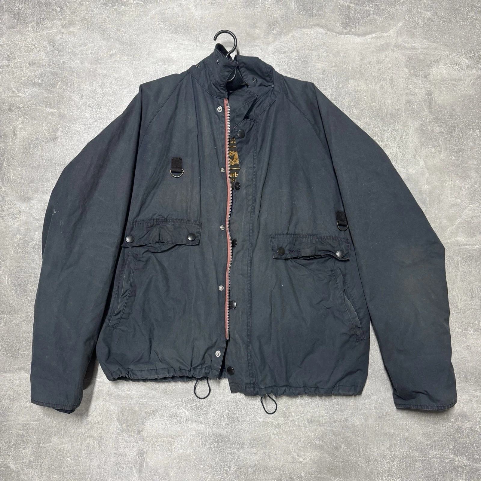 Barbour Standen Spey Fishing Wading Wax Waterproof Sage Jacket Hunter