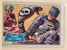 Vintage 1966 Topps Batman Blue Bat Logo #6B CANAPE FOR A COB