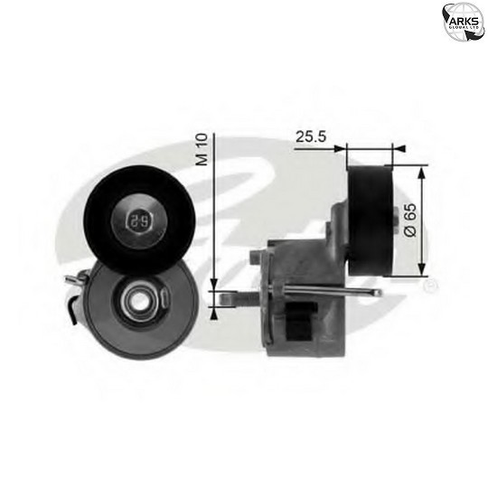 GATES DRIVEALIGN TENSIONER - T39014