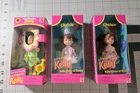 Vtg Lot Of Lil Friends of Kelly, Sunflower Jenny & Chelsie Party. Barbie Dolls