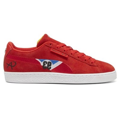 PUMA x BMW Motorsport MMS Suede Calder Sneakers Red Men's Size 6 / 6.5 NWB