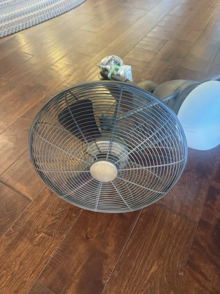 MinkaAire Giroscopio Húmedo Giroscopio Húmedo 42" Barrido 6 Hojas Doble Turbo Interior / - Bronce Foto 2 de 4