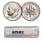 1995-S Roosevelt Dime 50-Coin Roll Proof (Silver)