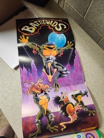 Nintendo Power Volume 22 Metal Storm Battletoads Poster GI Joe Startropics NES