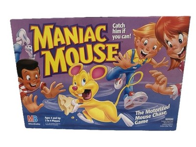 Vintage 1993 Manic Mouse Milton Bradley New