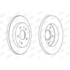 Disque de frein Daewoo MUSSO