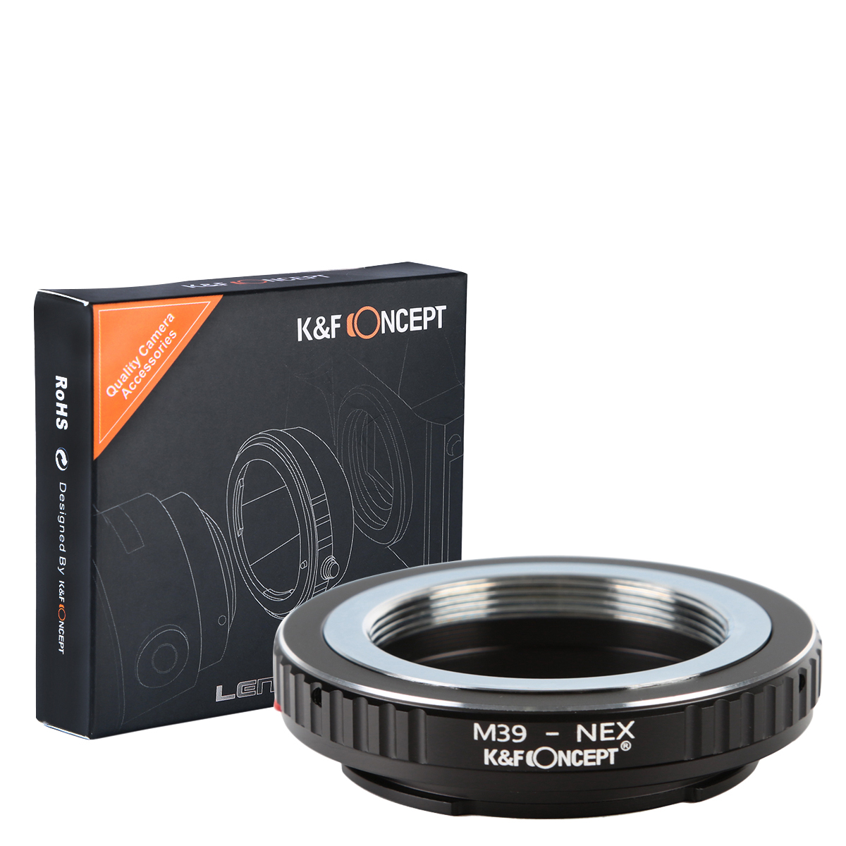K&F Concept adapter for Leica M39 mount lens to Sony NEX E mount camera