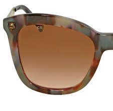 Gucci GG0217S 004 Modified Cat Eye Gradient Brown Replacement Lens ONLY