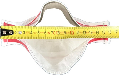 Schutzmaske Atemschutz Maske 3M 9332+ Aura FFP3 mit Ventil (MHD Juli 2025) 120x - Bild 7 von 9