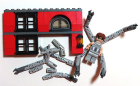 Lego Special Mini Figure Marvel Spiderman Doc Ock from set #4857