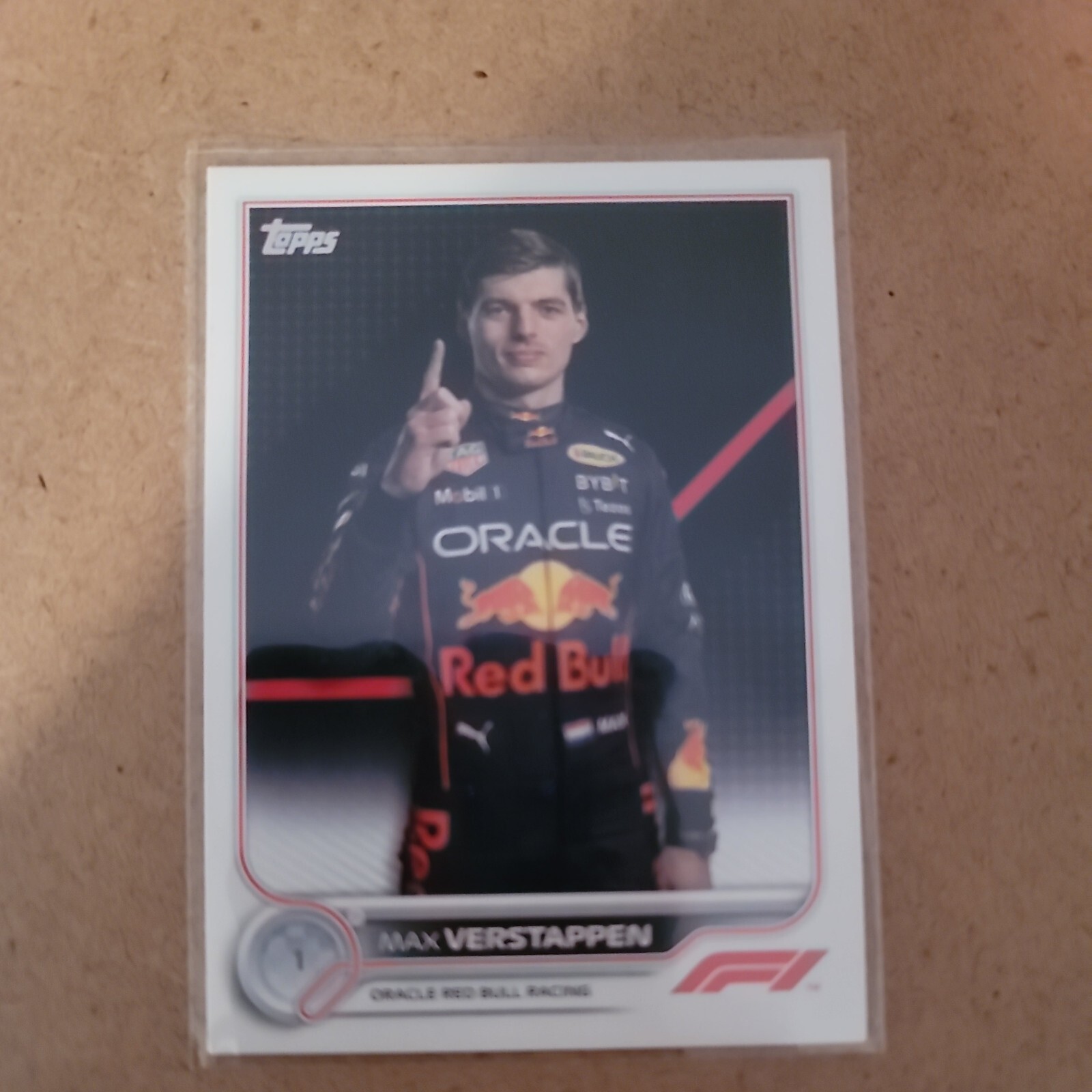 2022 Topps Formula 1 #1 Max Verstappen Red Bull