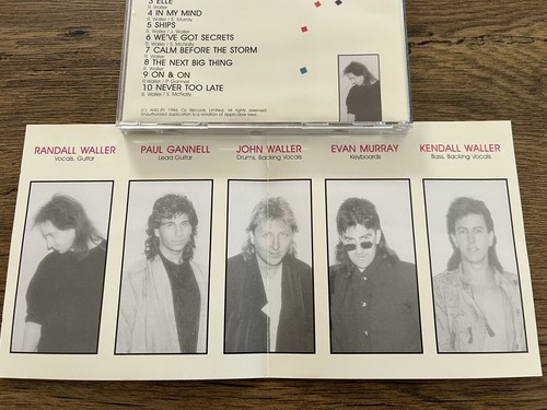 AVION White Noise 1986 Cd Early Press Australia Aor Rare - Foto 3 di 4