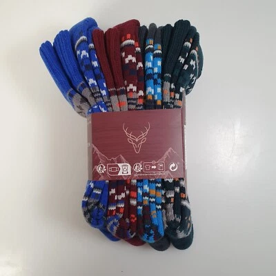 KIKU NORDIC COLLECTION Kiku Nordic Boot Socks Collection 4 Pack Size UK 7-11 EU 41-46 Multicolour