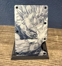 DBZ Vegito Fusion Laser Engraved RFID EDC Slim Metal Aluminum Wallet