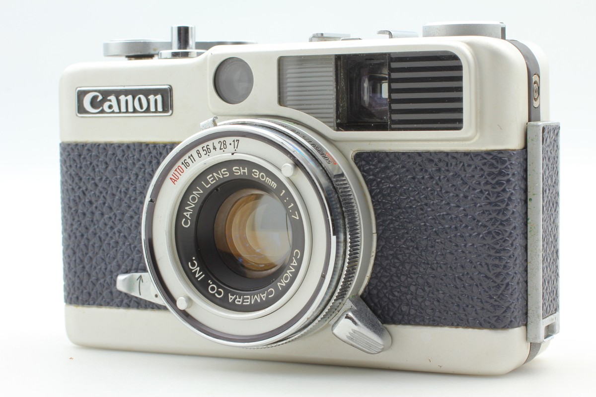 ★美品★ CANON demi EE17 SH 30mm F1.7 #29d Canon Demi EE17 Half Film Camera w/SH 30mm F1.7 Lens [Near