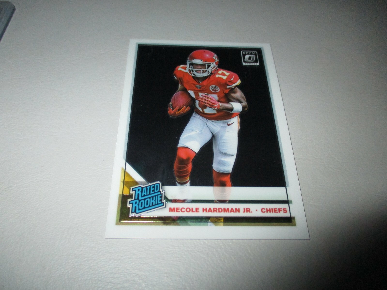 Mecole Hardman Jr. 2019 Donruss Optic Rated Rookie RC #175